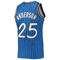 Men's Mitchell & Ness Nick Anderson Blue Orlando Magic 1994/95 Hardwood Classics Swingman Jersey