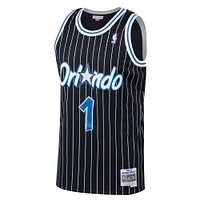 Men's Mitchell & Ness Penny Hardaway Black Orlando Magic Hardwood Classics Swingman Jersey