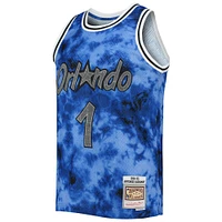 Maillot Mitchell & Ness Penny Hardaway Orlando Magic 1994/95 Galaxy Swingman pour homme, bleu