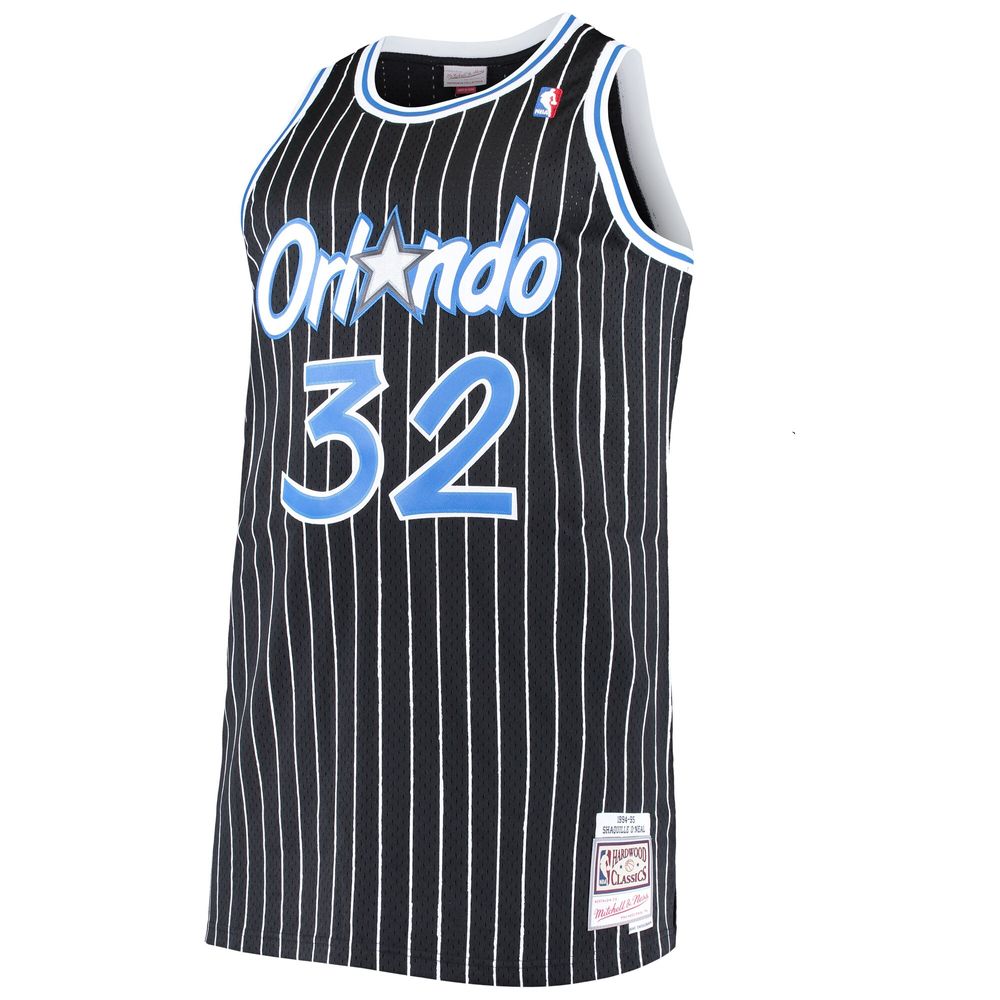 Shaquille O'Neal Orlando Magic Mitchell & Ness Women's 1995-96 Hardwood Classics Swingman Jersey - Black