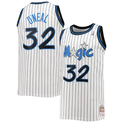 Shaquille O'Neal Orlando Magic Mitchell & Ness Big Tall 1993-94 Hardwood Classics Swingman Jersey - White