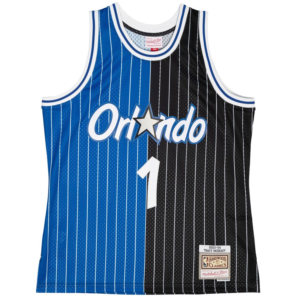 Mitchell & Ness Tracy McGrady Black Orlando Magic 2003-04 Hardwood Classics Swingman Jersey