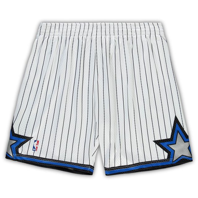 Short Swingman blanc pour hommes Mitchell & Ness Orlando Magic Big Tall Hardwood Classics Team