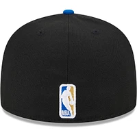 Casquette ajustée 59FIFTY Orlando Magic Gameday Gold Pop Stars New Era pour hommes, noir/bleu