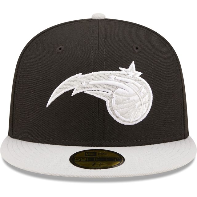 Casquette ajustée 59FIFTY pour homme New Era noir/gris Orlando Magic Two-Tone Colour Pack