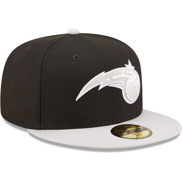 Casquette ajustée 59FIFTY pour homme New Era noir/gris Orlando Magic Two-Tone Colour Pack