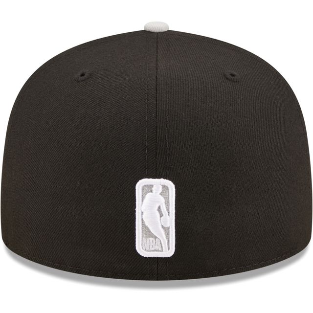 Casquette ajustée 59FIFTY pour homme New Era noir/gris Orlando Magic Two-Tone Colour Pack