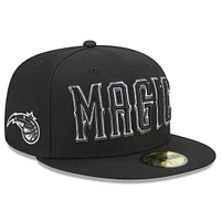 Casquette ajustée New Era Orlando Magic 2022/23 City Edition 59FIFTY avec logo alternatif pour homme