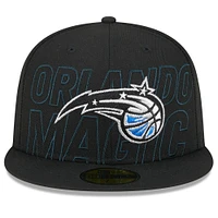 Casquette ajustée New Era Orlando Magic 2023 NBA Draft 59FIFTY pour homme, noire