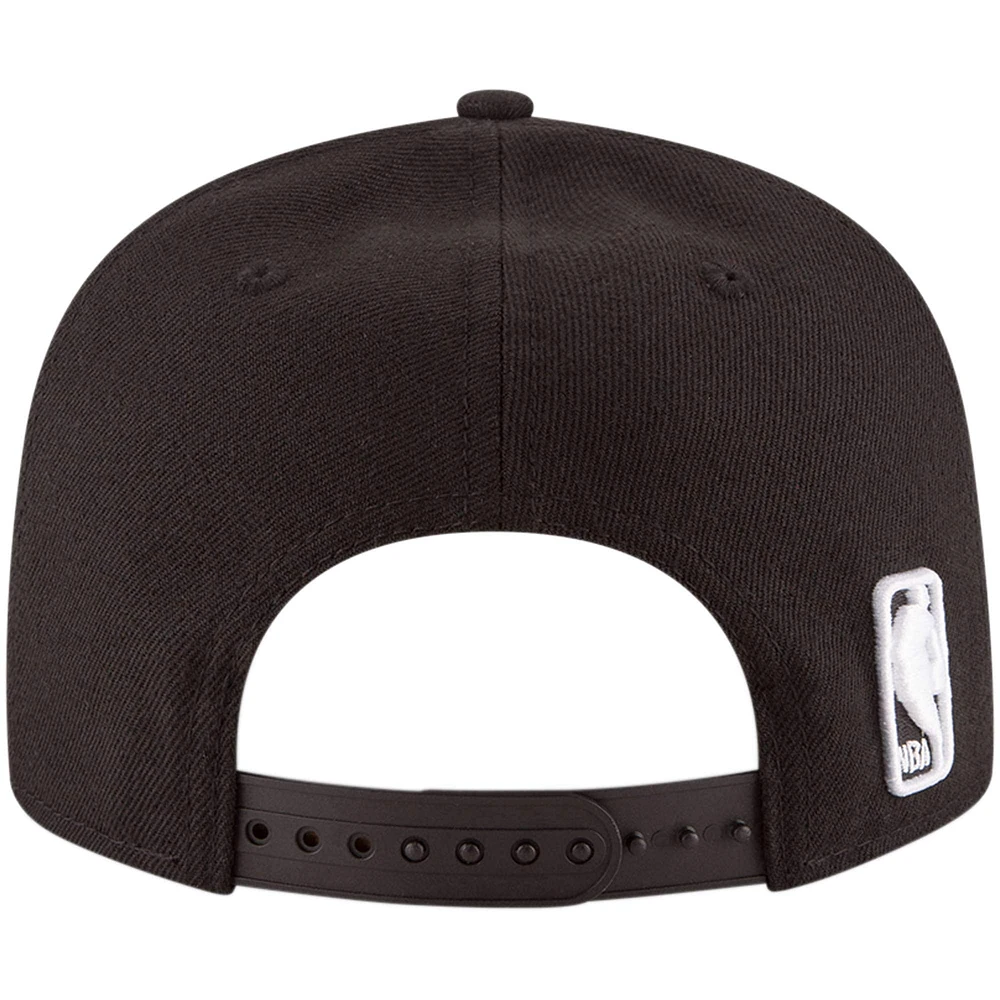 Casquette Snapback 9FIFTY couleur officielle de l'équipe Orlando Magic New Era noire pour homme