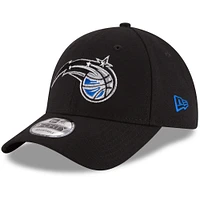 Casquette ajustable 9FORTY pour homme, couleur officielle de l'équipe Orlando Magic, noire New Era