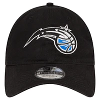 Casquette réglable noire Orlando Magic Team 2.0 9TWENTY New Era pour hommes