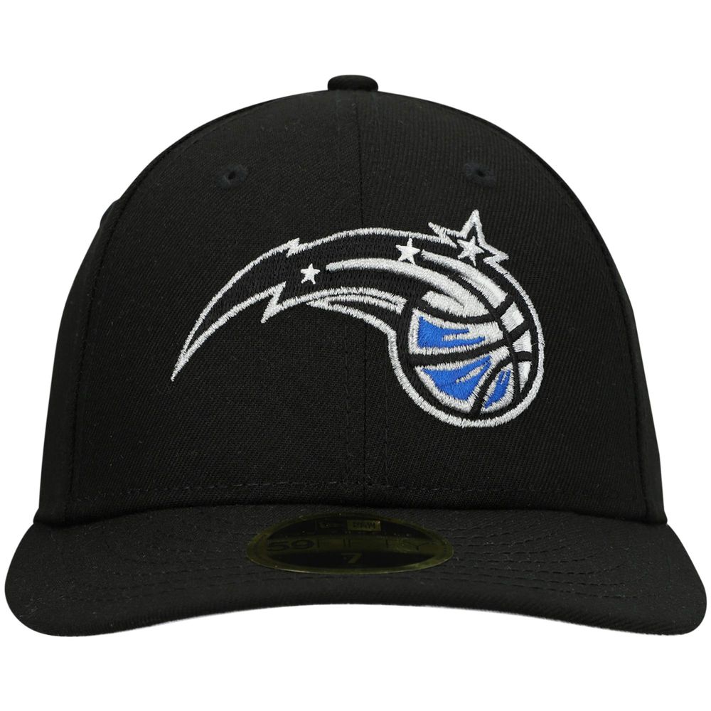 Men's New Era Black Orlando Magic Team Low Profile 59FIFTY Fitted Hat