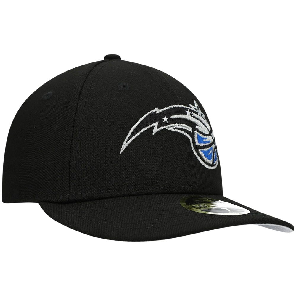 Men's New Era Black Orlando Magic Team Low Profile 59FIFTY Fitted Hat