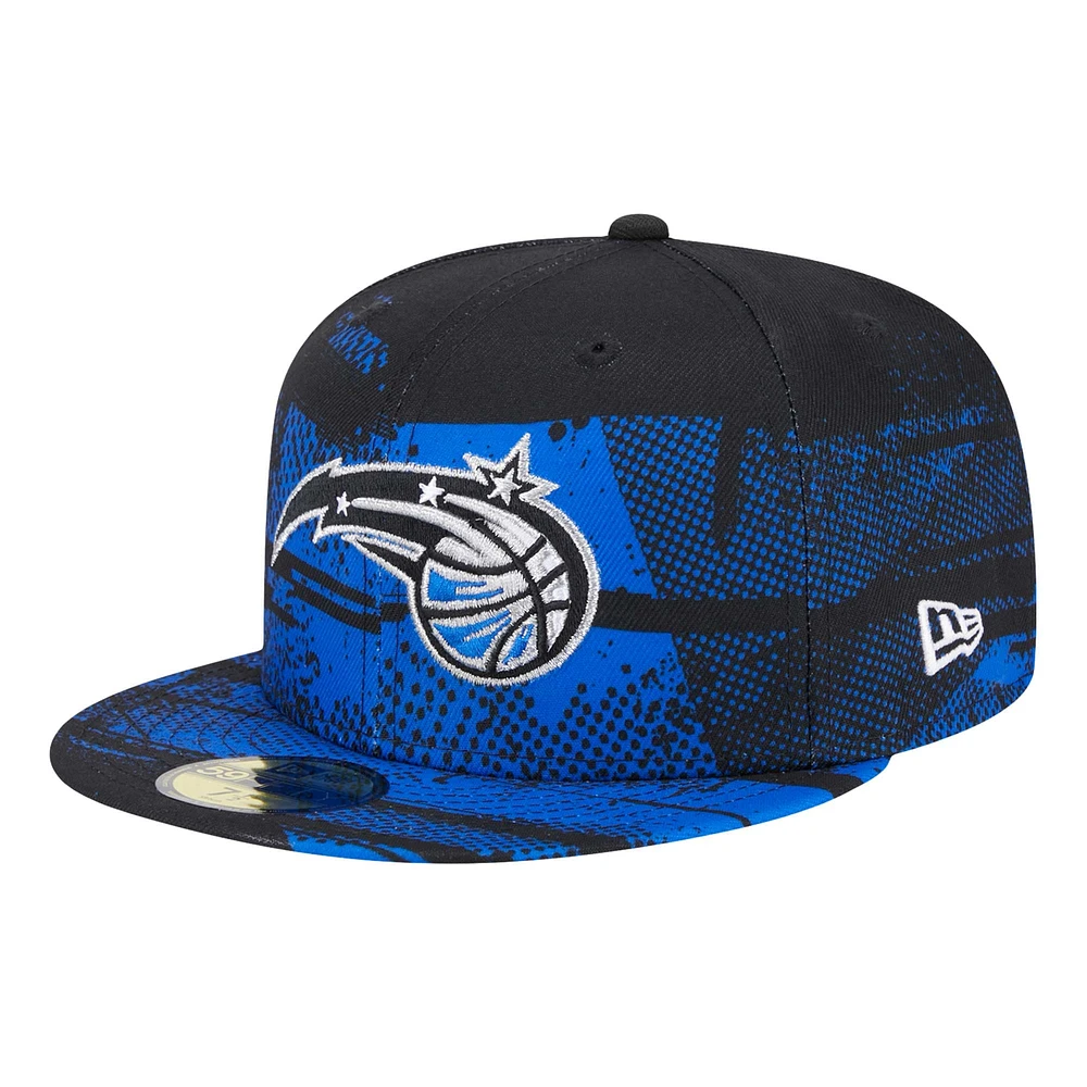 Casquette ajustée noire Orlando Magic Tip-Off 59FIFTY New Era pour homme