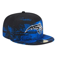 Casquette ajustée noire Orlando Magic Tip-Off 59FIFTY New Era pour homme