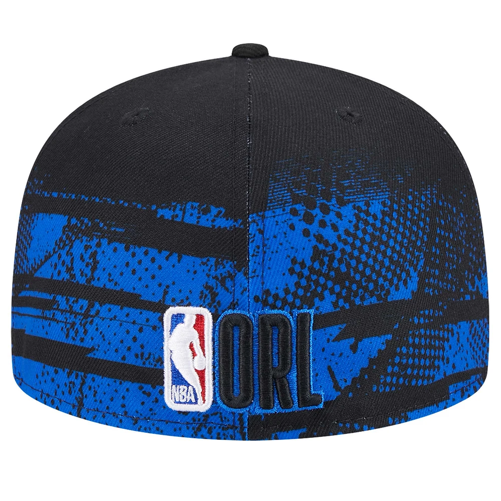 Men's New Era Black Orlando Magic Tip-Off 59FIFTY Fitted Hat