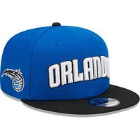 Casquette New Era Orlando Magic Jersey Hook Statement Edition 9FIFTY Snapback bleu/noir pour homme