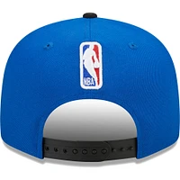 Men's New Era Blue/Black Orlando Magic Jersey Hook Statement Edition 9FIFTY Snapback Hat