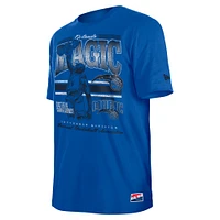 Men's New Era Blue Orlando Magic Enzyme Wash Oversized T-Shirt