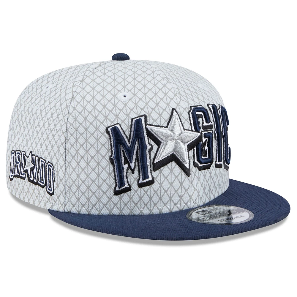 Men's New Era  Gray Orlando Magic 2024/25 City Edition 9FIFTY Snapback Hat