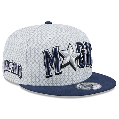 Casquette Snapback 9FIFTY Orlando Magic City Edition 2024/25 grise New Era pour homme