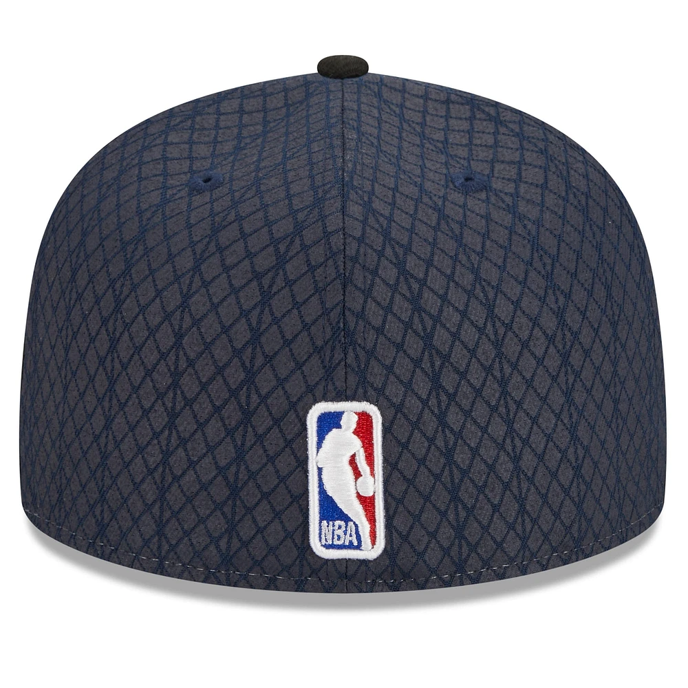 Casquette ajustée 59FIFTY New Era pour homme, bleu marine/noir, Orlando Magic 2023/24 City Edition