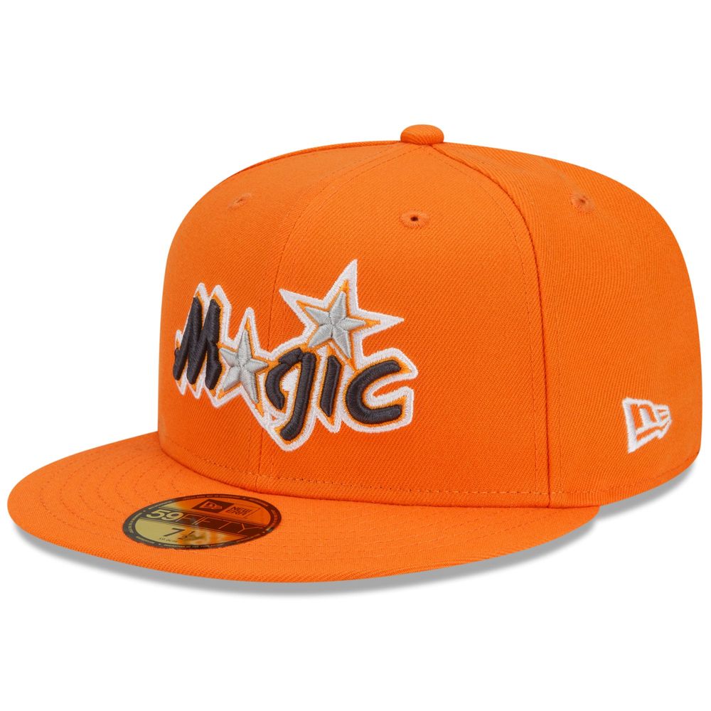 Houston Astros New Era 5950 Fitted Hat - Alt 2 - Orange
