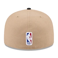 Men's New Era Tan/Black Orlando Magic 2024 NBA Draft 59FIFTY Fitted Hat