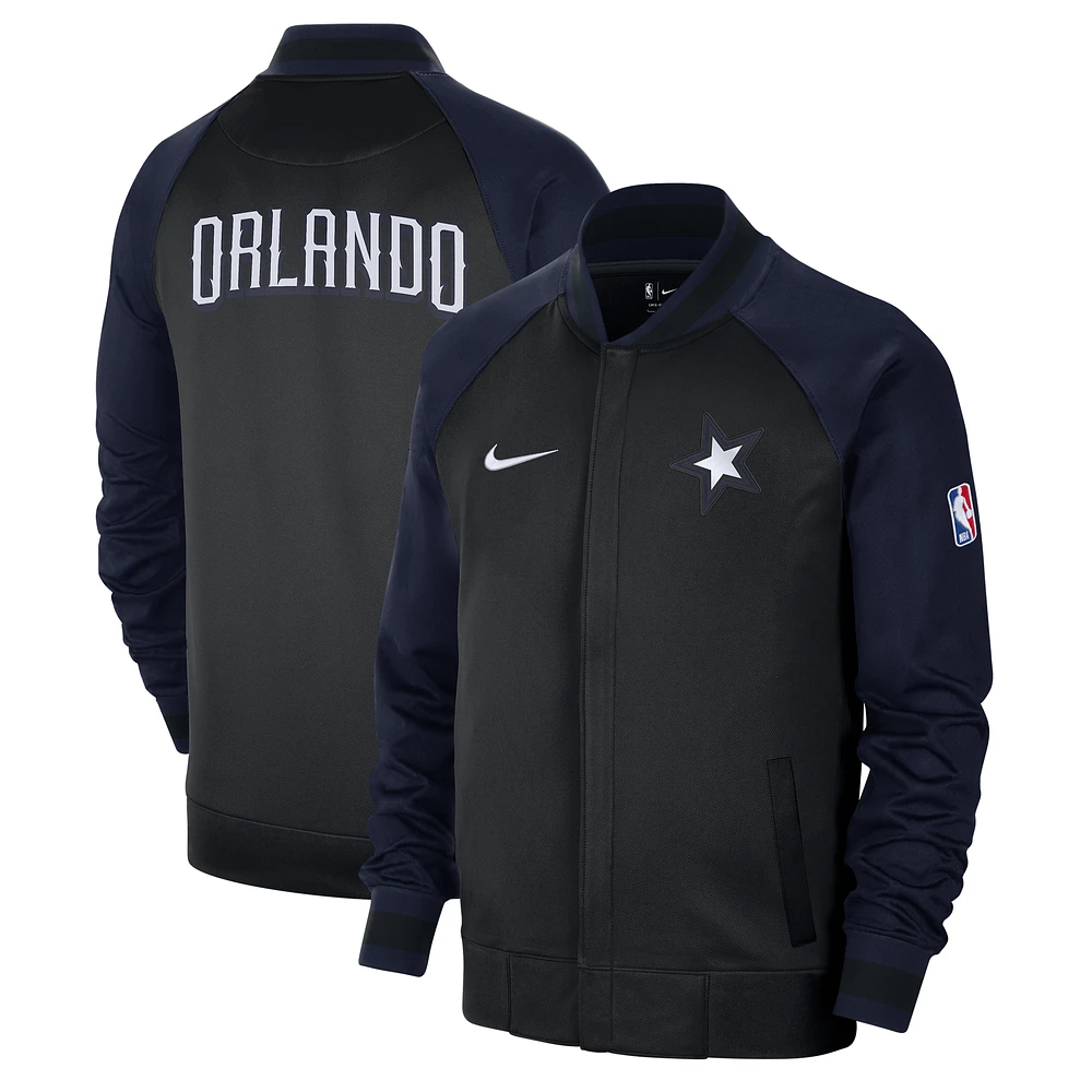 Veste Homme Nike Orlando Magic 2022/23 City Edition Showtime Thermaflex Full-Zip Noir/Bleu Marine