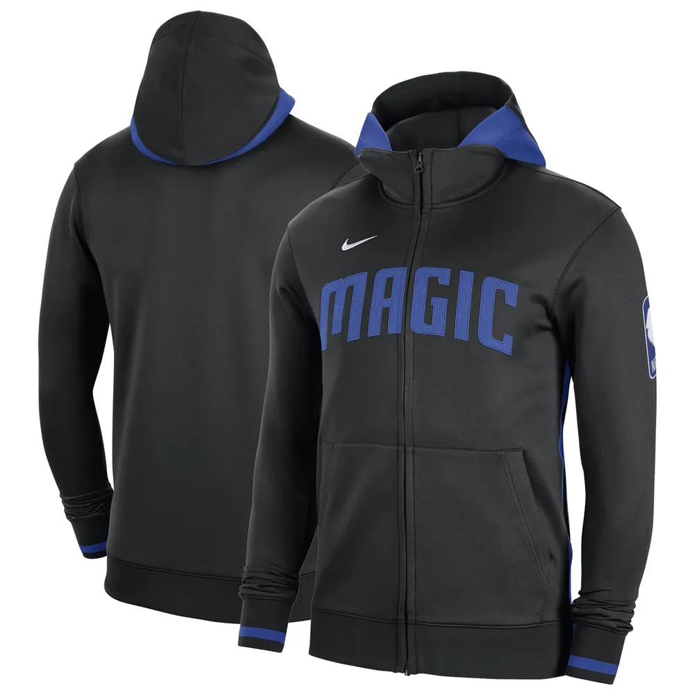 Orlando Magic Nike Youth Showtime Performance Full-Zip Hoodie - Blue