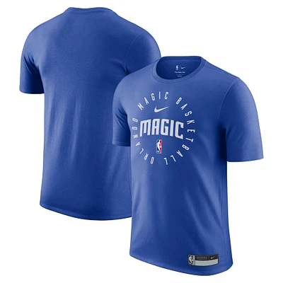 T-shirt Nike bleu Orlando Magic 2024/25 Legend pour homme, entraînement sur le terrain