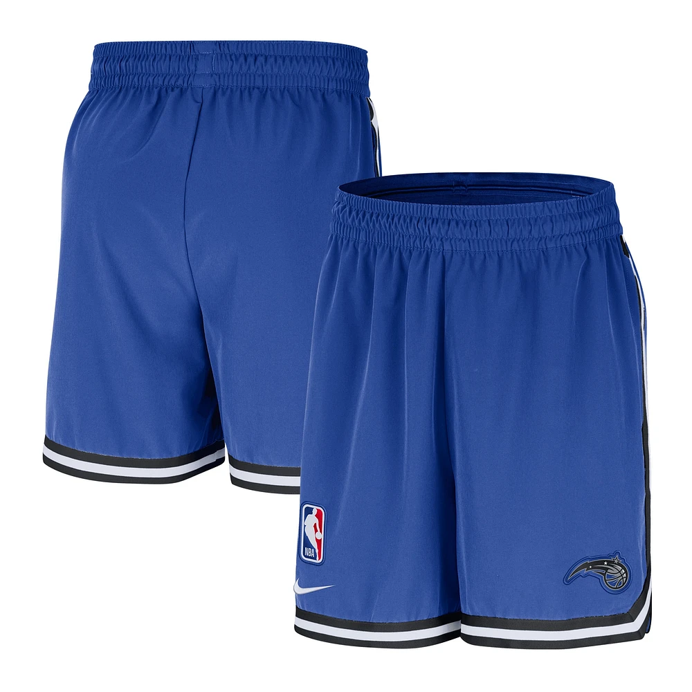 Short tissé Nike bleu Orlando Magic Authentic Pre-Game Performance pour homme