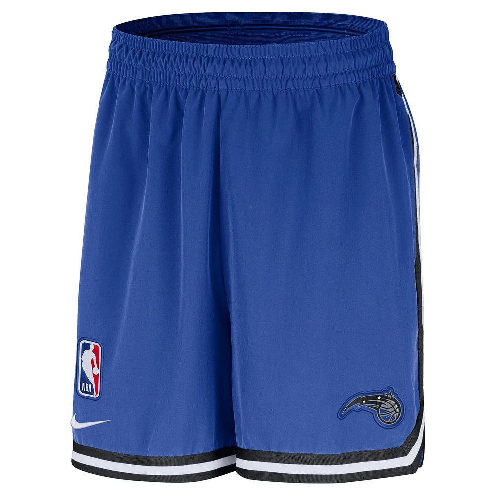 Short tissé Nike bleu Orlando Magic Authentic Pre-Game Performance pour homme