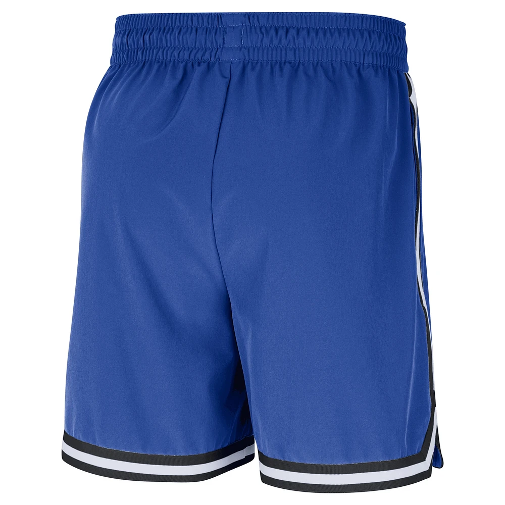 Short tissé Nike bleu Orlando Magic Authentic Pre-Game Performance pour homme