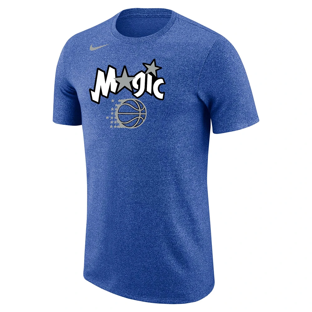 Men's Nike Blue Orlando Magic Classic Edition Marled T-Shirt