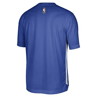 T-shirt Nike pour homme, bleu, Orlando Magic, Hardwood Classics 2023/24, édition classique, performance, tir d'avant-match