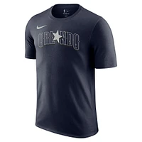 Men's Nike Navy Orlando Magic 2024/25 City Edition Essential Logo T-Shirt