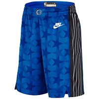 Short Nike Royal Orlando Magic 2023/24 édition classique pour homme Hardwood Classics Performance Swingman