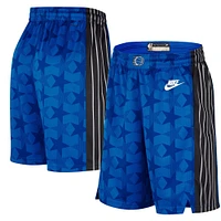 Short Nike Royal Orlando Magic 2023/24 édition classique pour homme Hardwood Classics Performance Swingman