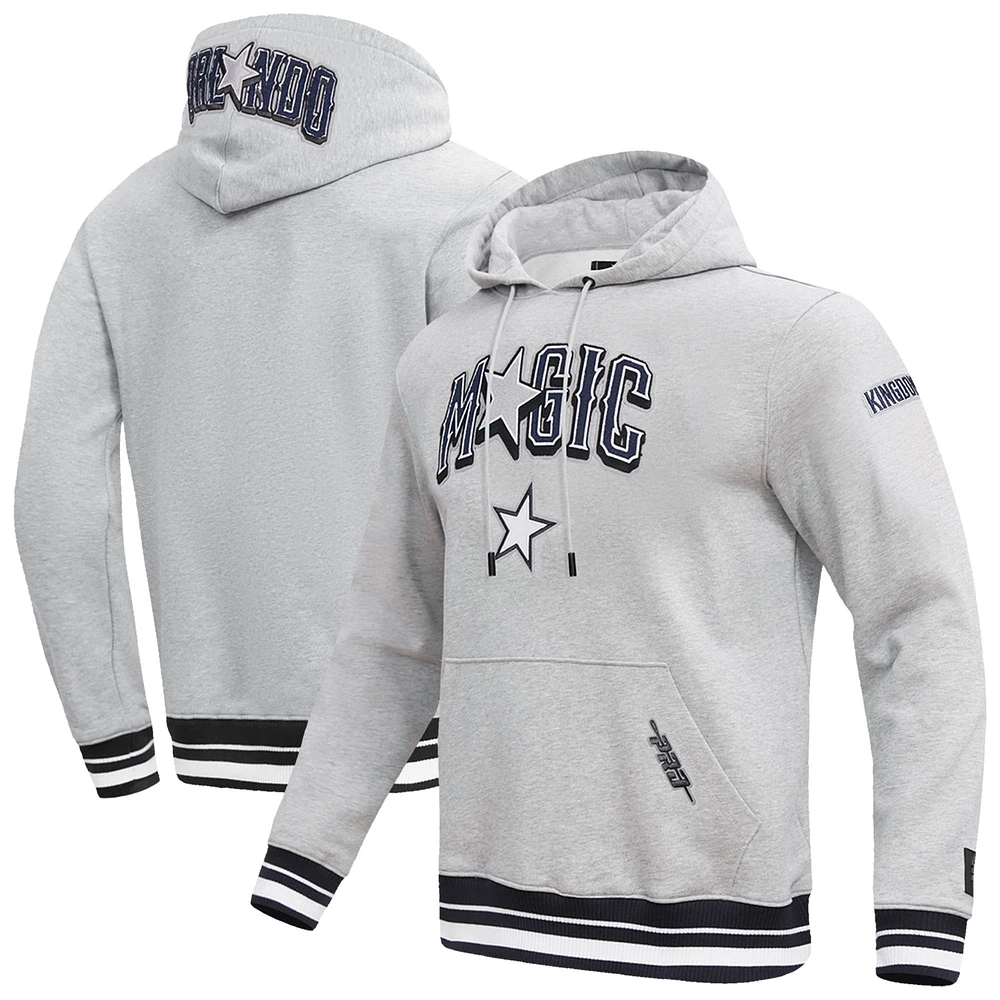 Men's Pro Standard Gray Orlando Magic 2024/25 City Edition Pullover Hoodie