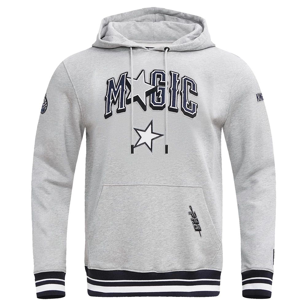 Men's Pro Standard Gray Orlando Magic 2024/25 City Edition Pullover Hoodie