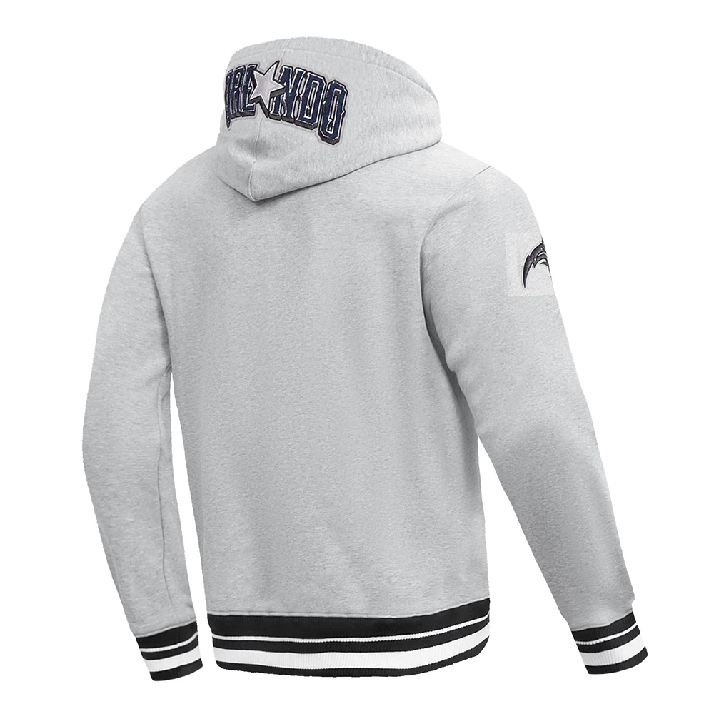 Men's Pro Standard Gray Orlando Magic 2024/25 City Edition Pullover Hoodie