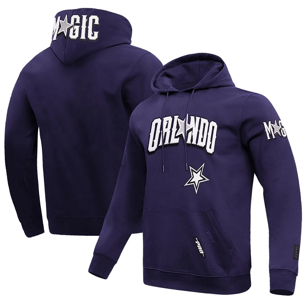 Sweat à capuche Pro Standard pour hommes, bleu marine, Orlando Magic 2023/24 City Edition