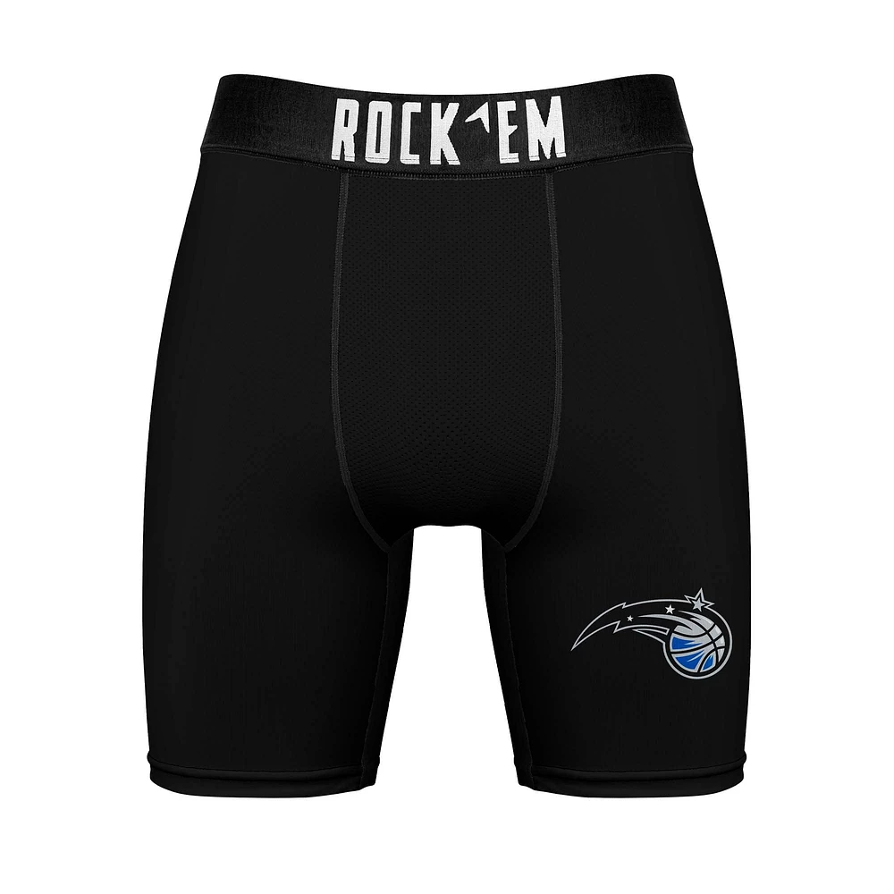 Men's Rock Em Socks Orlando Magic Primary Crew & Boxer Briefs Combo Pack