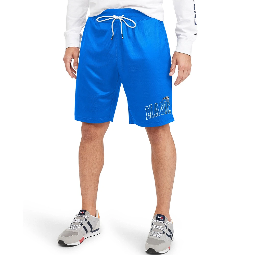 Short de basketball en maille Tommy Jeans Orlando Magic Mike bleu pour homme