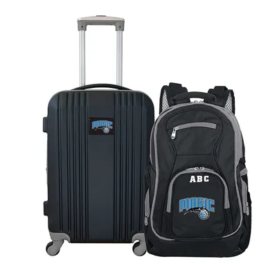 Orlando Magic MOJO Personalized Premium 2-Piece Backpack & Carry-On Set