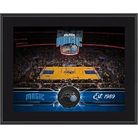 Plaque d'équipe sublimée Orlando Magic 10,5" x 13"