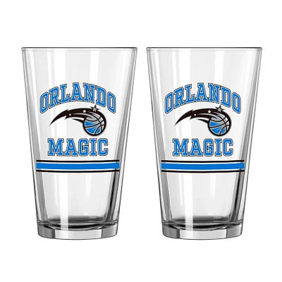 Orlando Magic 16oz. Pint Glass Two Pack