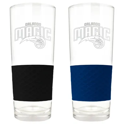 Orlando Magic 22oz. Logo Score Pint Glass Two-Piece Set